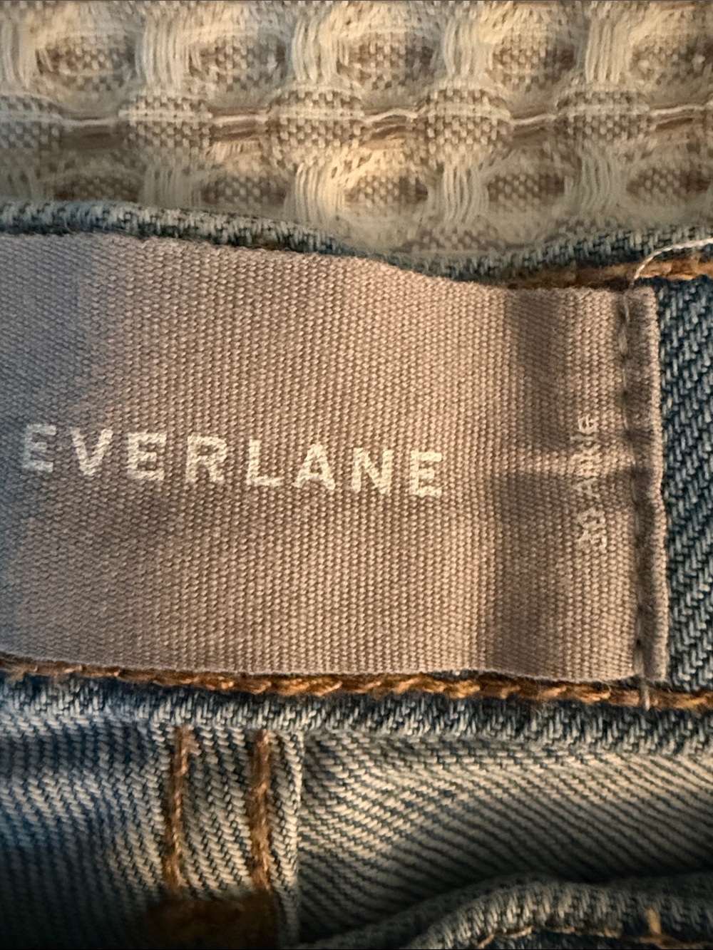 Everlane Light Wash High-Rise Women's Jeans in size 30 - Picture 3 of 4